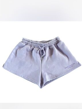 Women's Lavender Athletic Drawstring Shorts
